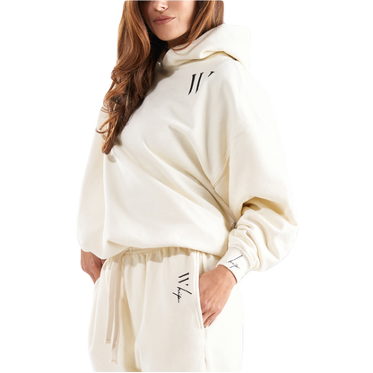 Ivory oversize hoodie