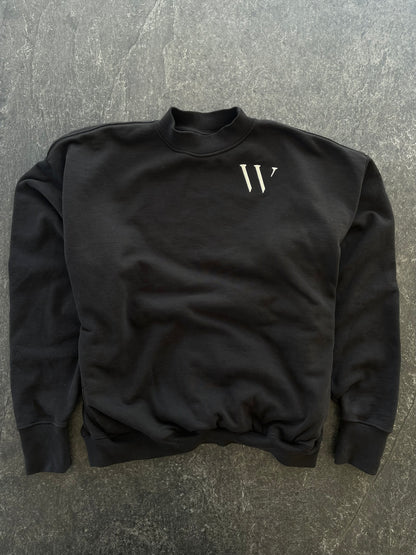 Black crewneck Whip sweat shirt