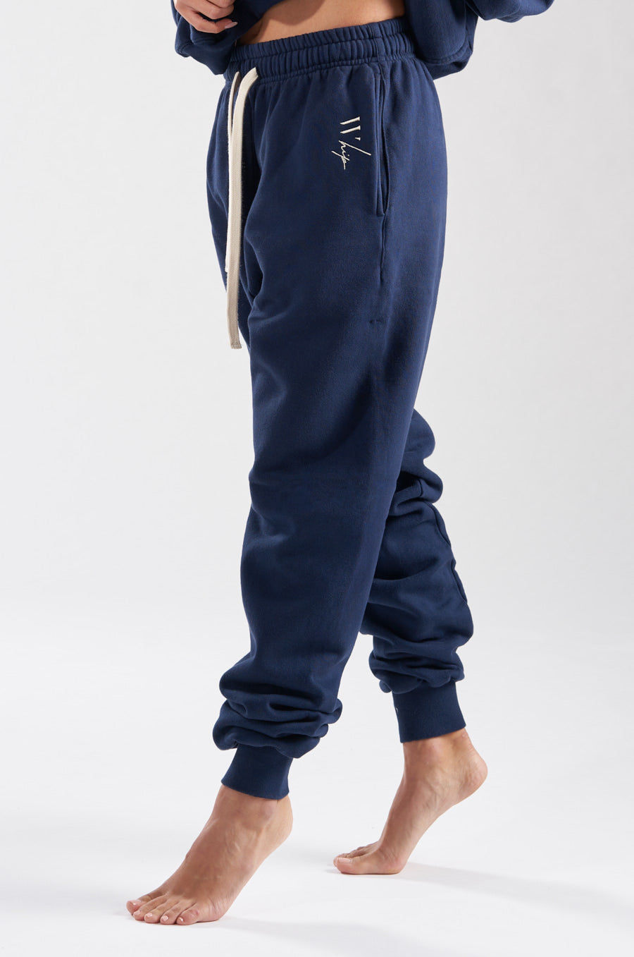 WHIP navy sweatpants