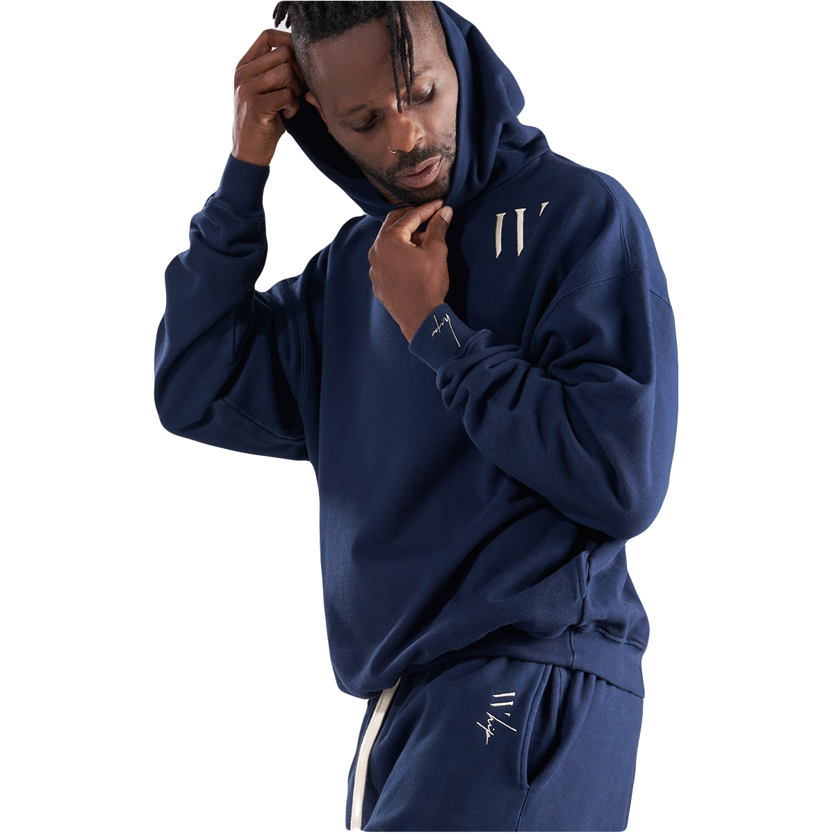 Navy oversize hoodie