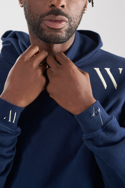 Navy oversize hoodie